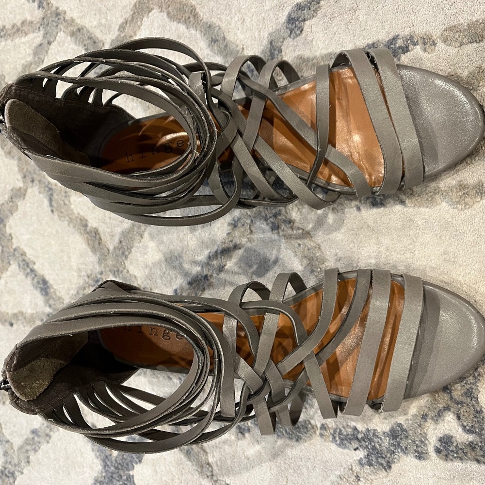 Hinge strappy sandals - cool and comfortable!
